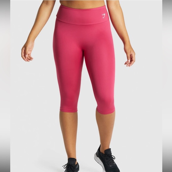 Gymshark Other - NWT Gymshark Capri Leggings- pink